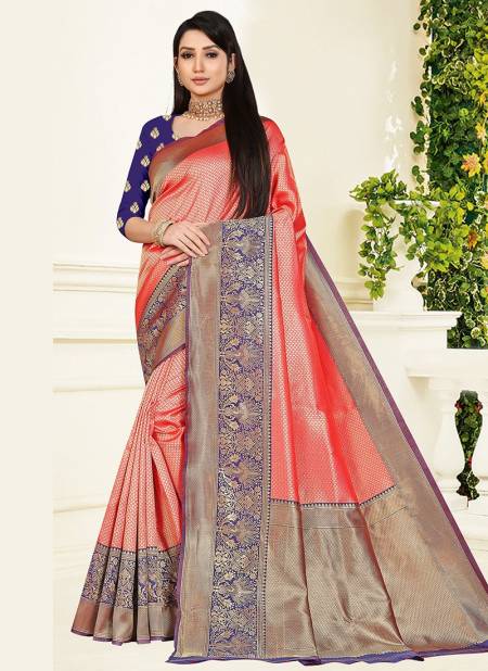 1006 Santraj New Exclusive Wear Designer Silk Saree Collection 1006-Gajjari